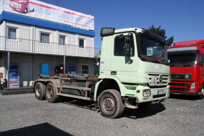 MB ACTROS 3344 6X6 NOSIČ KONTEJNERŮ