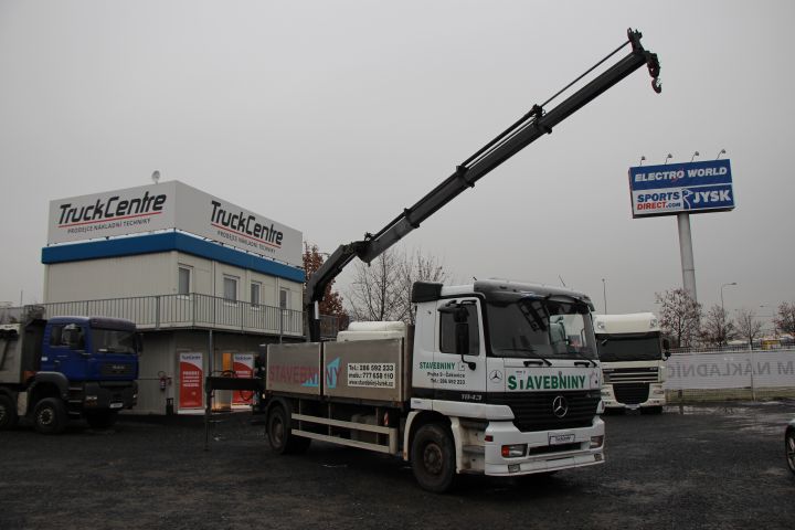 Mercedes-Benz ACTROS 1843 4X2, HYDRAULICKÁ RUKA